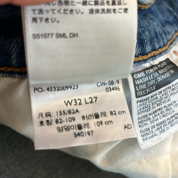 Levi’s Premium Ribcage Straight Ankle Jive Swing NWOT - Picture 10 of 10